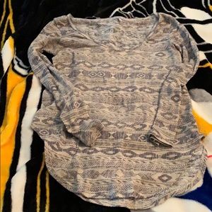 Charlotte Russe grey top